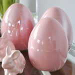 Różowoperłowe jaja 3szt
